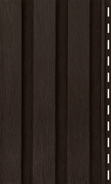 Сайдинг Ю-Пласт Тимберблок Рейка фасадная Орех тёмный купить в Сухом Логу