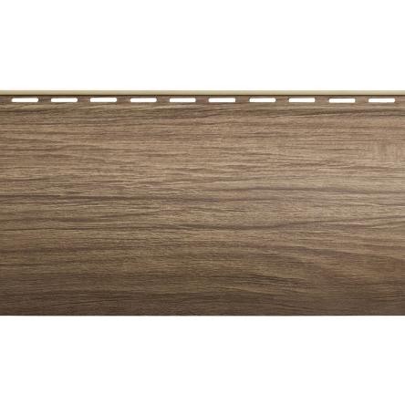 Виниловый сайдинг Люкс Blockhouse BH-01 орех купить в Сухом Логу