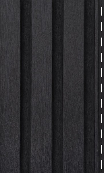 Сайдинг Ю-Пласт Тимберблок Рейка фасадная Угольный купить в Сухом Логу