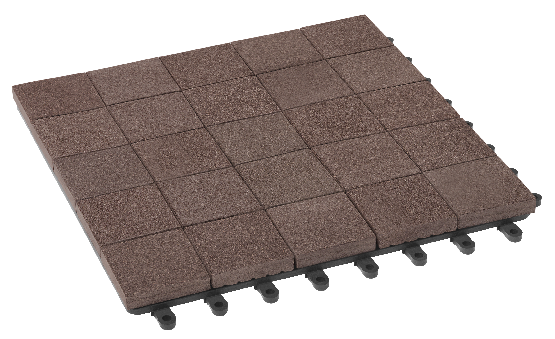 Модульный паркет ДПК GRINDERDECO Мозаика 13 Шоколад купить в Сухом Логу