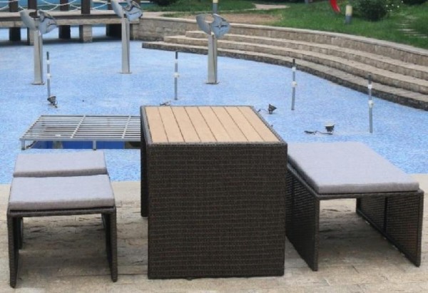 Диван-Трансформер AFINA плетеный из иск. ротанга S330A-W63 Brown купить в Сухом Логу