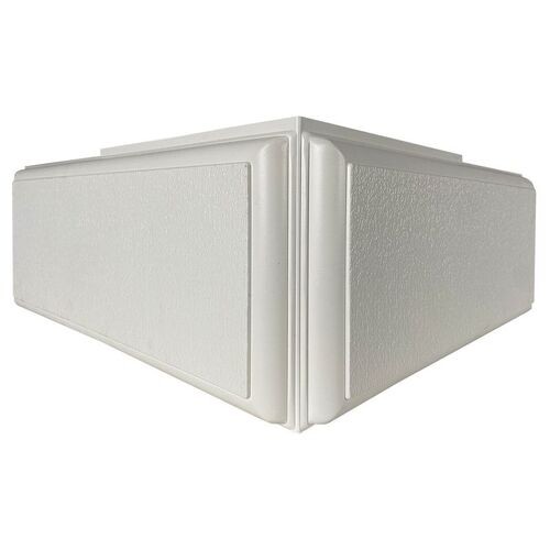 Угол Наружный к Фасадным Термопанелям Доломит Дагестанский Камень 400 мм Белый купить в Сухом Логу