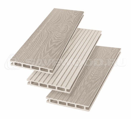 Террасная доска из ДПК SW Carpinus (T) — двухсторонняя бежевый купить в Сухом Логу