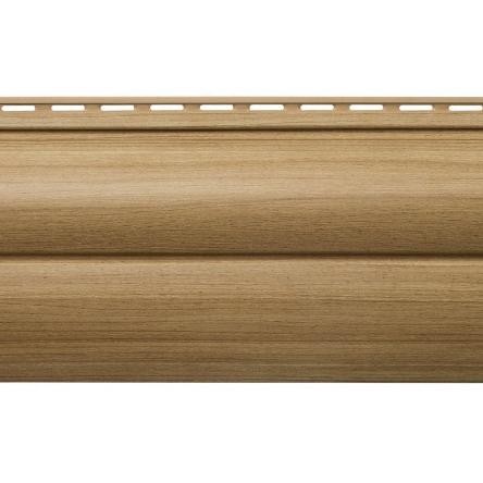 Виниловый сайдинг Люкс Blockhouse BН-03 каштан купить в Сухом Логу