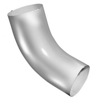 Водосток Grand Line 150x100 – Колено трубы RAL 9003