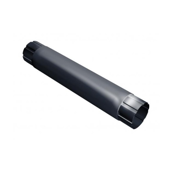 Водосток Grand Line 150x100 – Труба 1 метр RAL 7024 купить в Сухом Логу