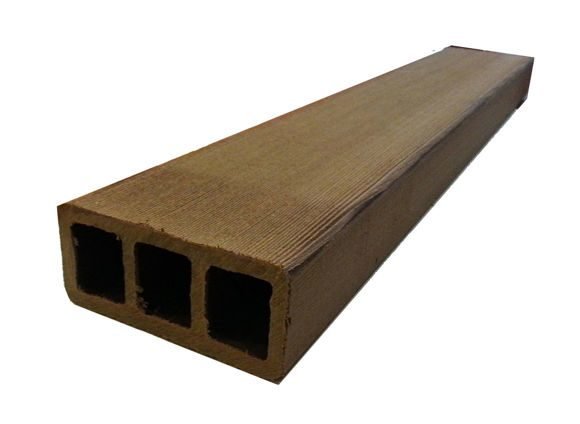 Перила (венге и коричневый) Дерево Пласт купить в Сухом Логу