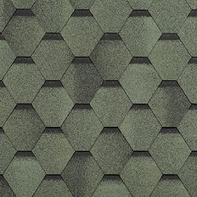 Гибкая черепица Shinglas, серия Комфорт, оллекция Сальса – Авакадо купить в Сухом Логу