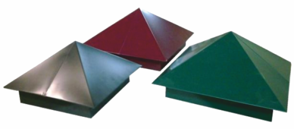 Крышка-колпак четырехскатная к ПИКС-панели купить в Сухом Логу