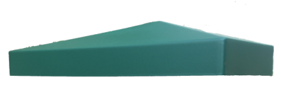 Крышка столба зелёная