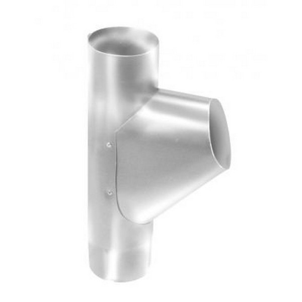 Водосток Grand Line 150x100 – Тройник RAL 9003 купить в Сухом Логу