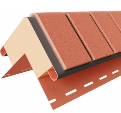 Угол Наружный к Фасадным Термопанелям Доломит Кирпич 20 мм Красный