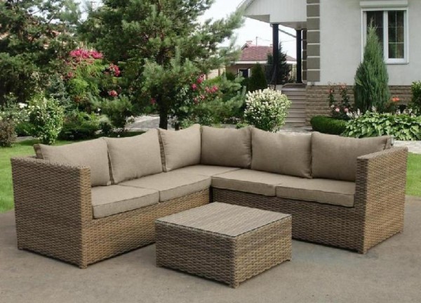 Комплект мебели AFINA плетеной из иск. ротанга YR825B Beige купить в Сухом Логу