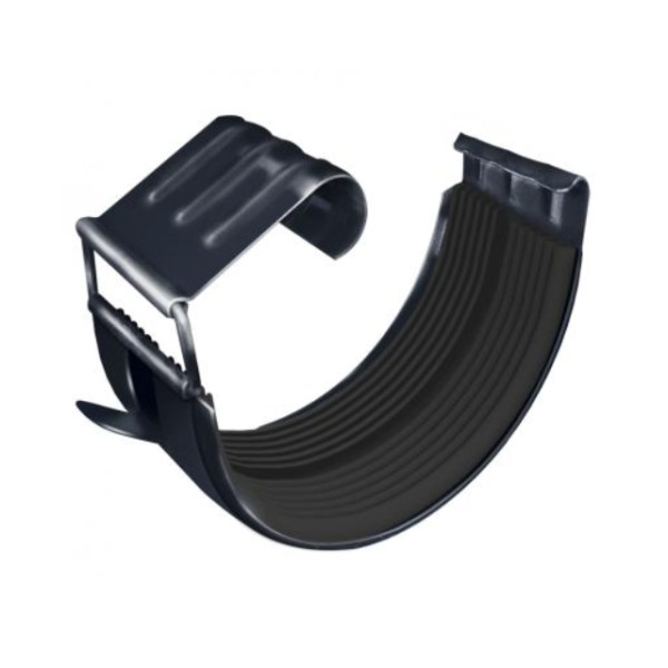 Водосток Grand Line 150x100 – Соединитель для желоба RAL 7024 купить в Сухом Логу