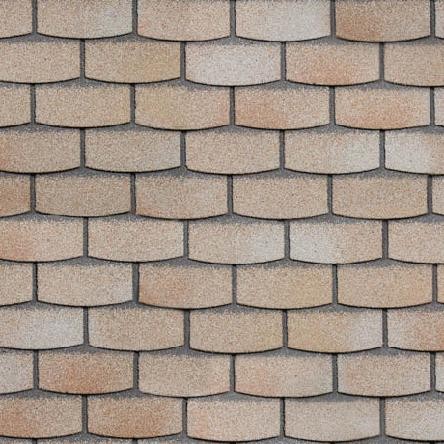 Фасадная плитка битумная, Технониколь HAUBERK камень Травертин 2.2 кв.м купить в Сухом Логу