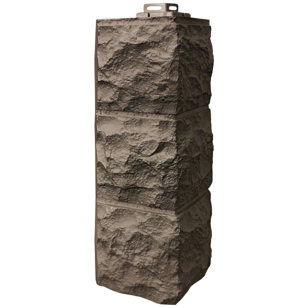 Угол наружный Fineber «Доломит» Дымчатый купить в Сухом Логу