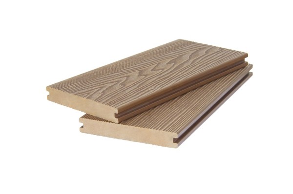 Доска террасная 3D фактура дерева POLIVAN GROUP двухсторонняя полнотелая SINGARAJA песочный купить в Сухом Логу