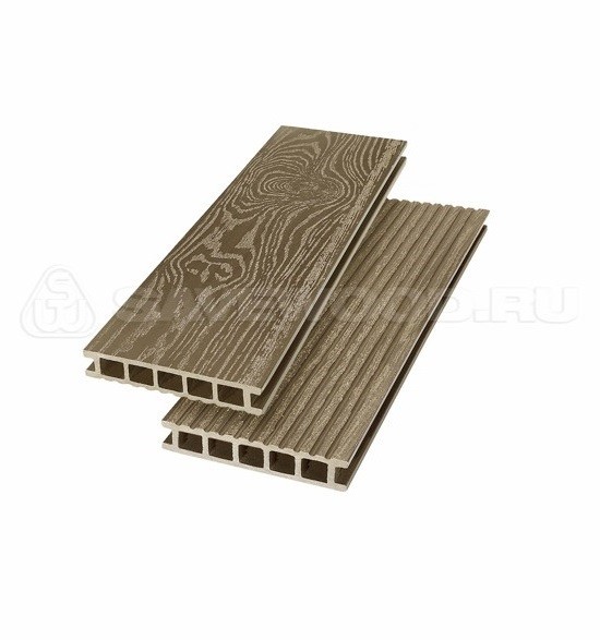 Террасная доска из ДПК SW Ornus тангенциальный распил тик купить в Сухом Логу