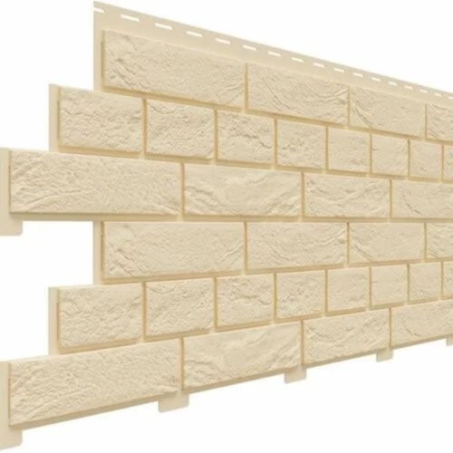 Фасадная панель Доломит Кирпич Славянка Шампань купить в Сухом Логу