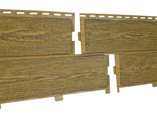 Фасадная панель Ю-пласт Хокла Винтаж Охра купить в Сухом Логу