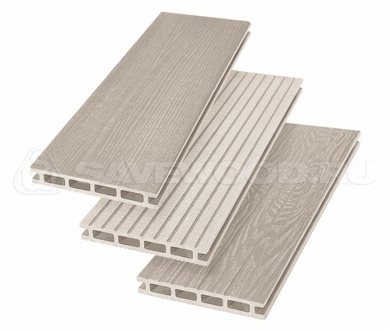 Террасная доска из ДПК SW Carpinus (R) — двухсторонняя бежевый купить в Сухом Логу