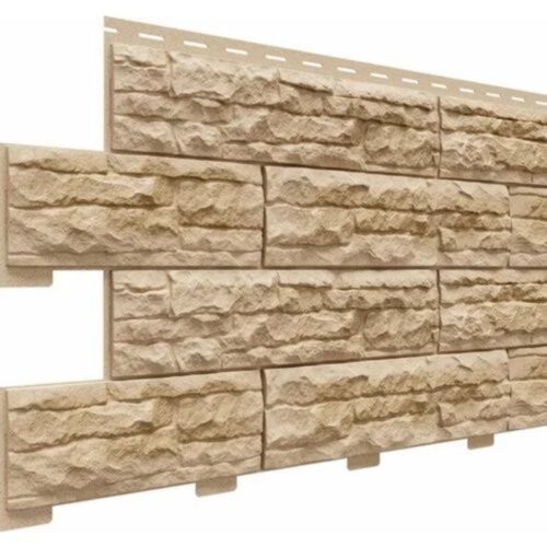 Фасадная панель Скалистый риф Премиум Умбра купить в Сухом Логу