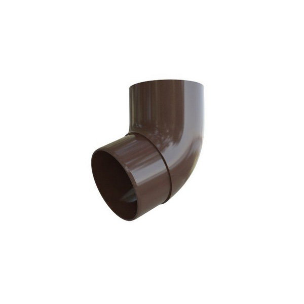 Водосток Альта-Профиль ПВХ – Колено 45 (коричневый) купить в Сухом Логу