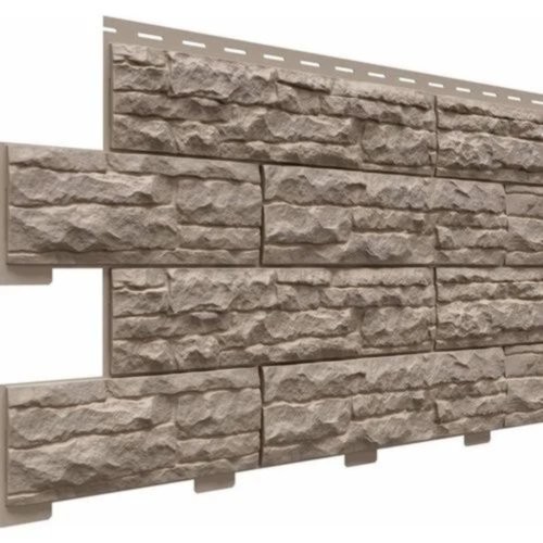 Фасадная панель Скалистый риф Премиум Графит  купить в Сухом Логу