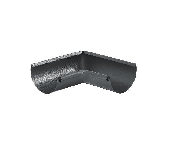 Водосток Aquasistem, Система 125/90 - Угол желоба, внутренний 90° RR 23 Маренго matt купить в Сухом Логу