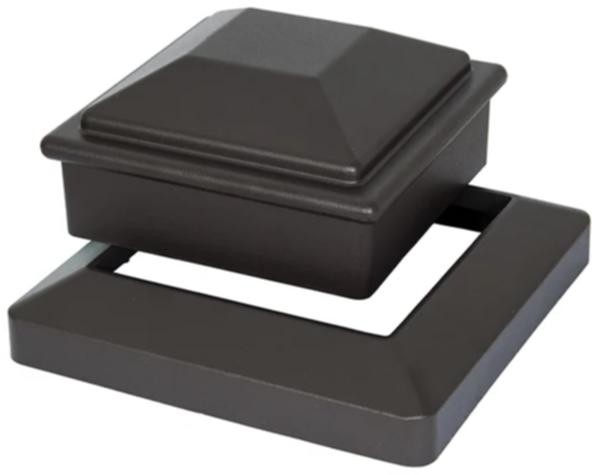 Комплект крышка и юбка для столба Polivan SINGARAJA из алюминия купить в Сухом Логу