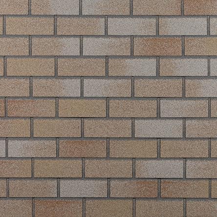 Фасадная плитка битумная, Технониколь HAUBERK кирпич Каталонский купить в Сухом Логу