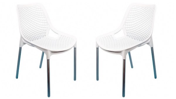 Стулья для уличных кафе белые купить в Сухом Логу
