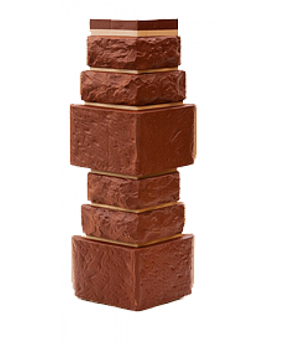 Угол T-Сайдинг-Дикий Камень Коричневый купить в Сухом Логу