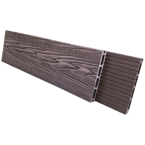 Террасная доска NanoWood Comfort 3D тиснение + вельвет Венге купить в Сухом Логу