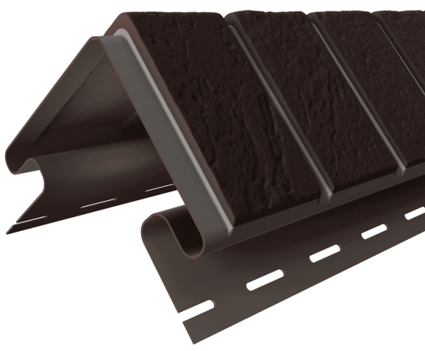 Угол наружный «Кирпич славянка» прокрашенный, Коричневый купить в Сухом Логу