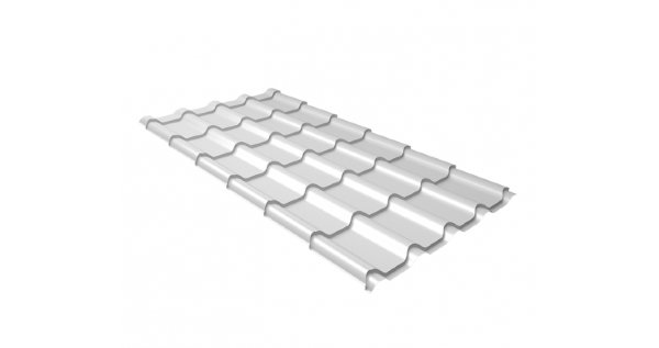 Металлочерепица камея GL 0,5 Quarzit RAL 9003 сигнальный белый купить в Сухом Логу