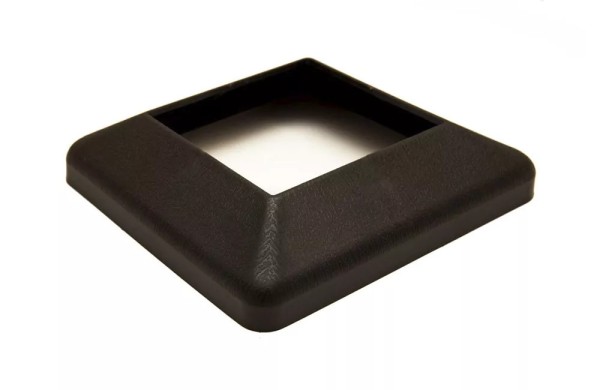 Крышка нижняя ПВХ для столба Deckart 125х125 Графит купить в Сухом Логу