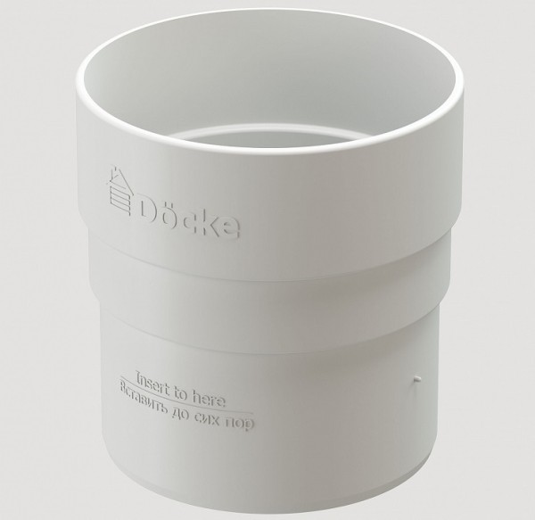 Муфта соединительная ПВХ Docke STANDART пломбир купить в Сухом Логу