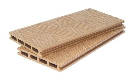 Террасная доска ДПК POLIVAN GROUP 3D+3D NEW пустотелая двухсторонняя DENPASAR Песочный купить в Сухом Логу