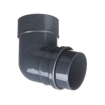 Колено 72° Docke Lux ПВХ - Графит купить в Сухом Логу