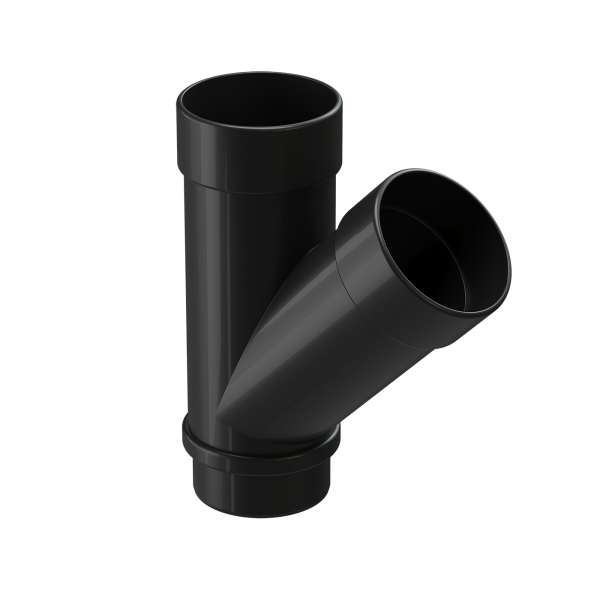 Тройник 45° Docke Lux ПВХ - Карбон купить в Сухом Логу