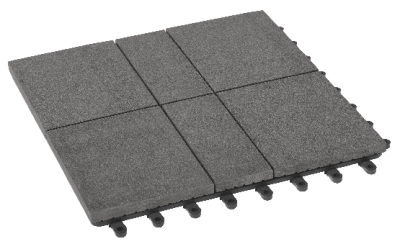 Модульный паркет ДПК GRINDERDECO Люкс 8 Серый базальт