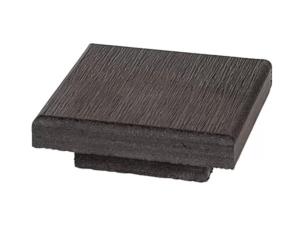 Крышка ДПК для столба 100x100 Графит купить в Сухом Логу