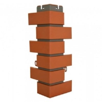 Наружный угол Клинкерный Кирпич красный купить в Сухом Логу