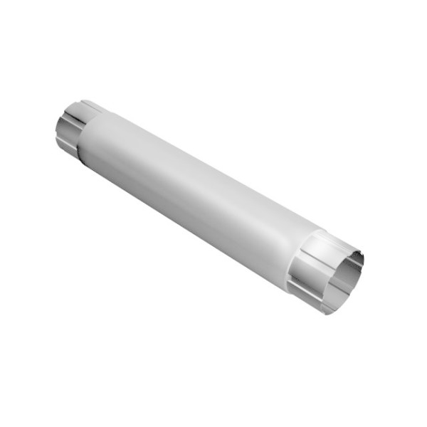 Водосток Grand Line 125x90 – Труба водосточная 1м RAL 9003 купить в Сухом Логу