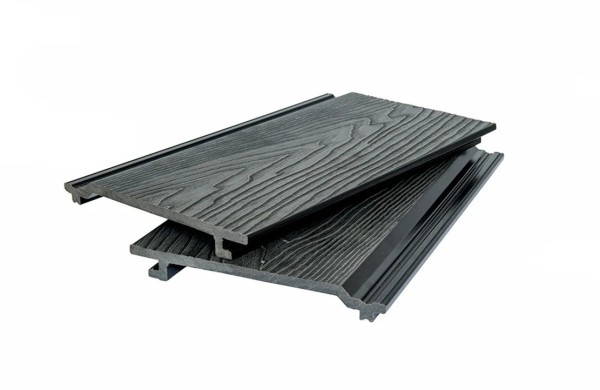 Фасадная доска 3D WOOD BRUSHING, чёрный купить в Сухом Логу