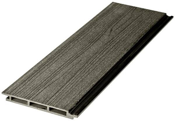 Сайдинг из ДПК Dortmax folk Серый купить в Сухом Логу