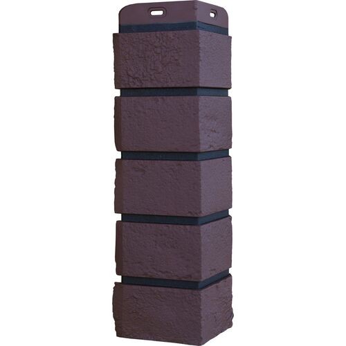 Угол Grand Line состаренный кирпич Элит каштан, ШОВ чёрный купить в Сухом Логу