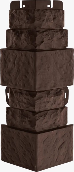 Угол наружный Альта-Профиль Кирпич антик ЭКО Коричневый купить в Сухом Логу