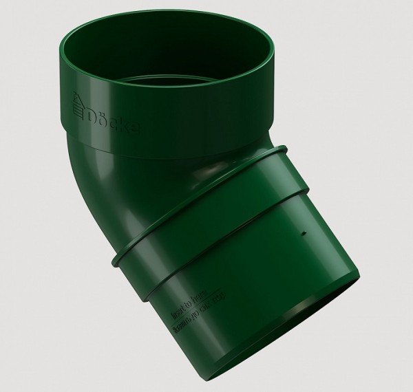 Колено 45˚ПВХ Docke STANDART зеленый купить в Сухом Логу